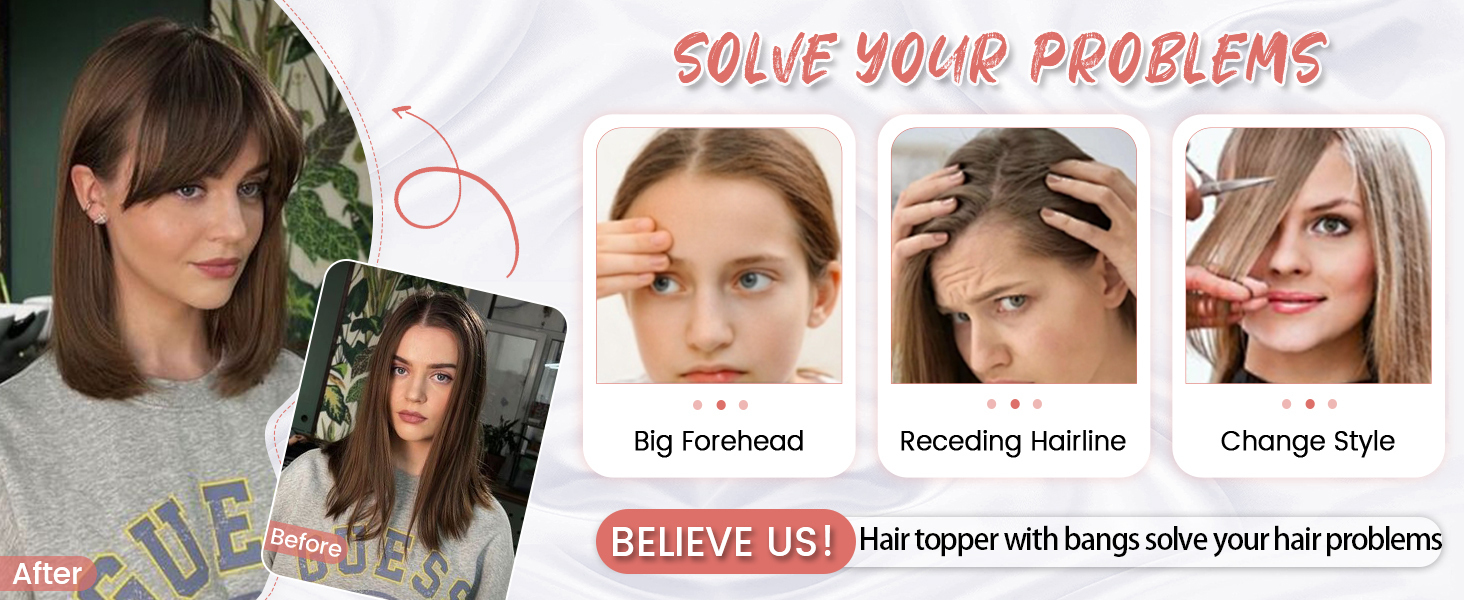 hair toppers for women real human hair