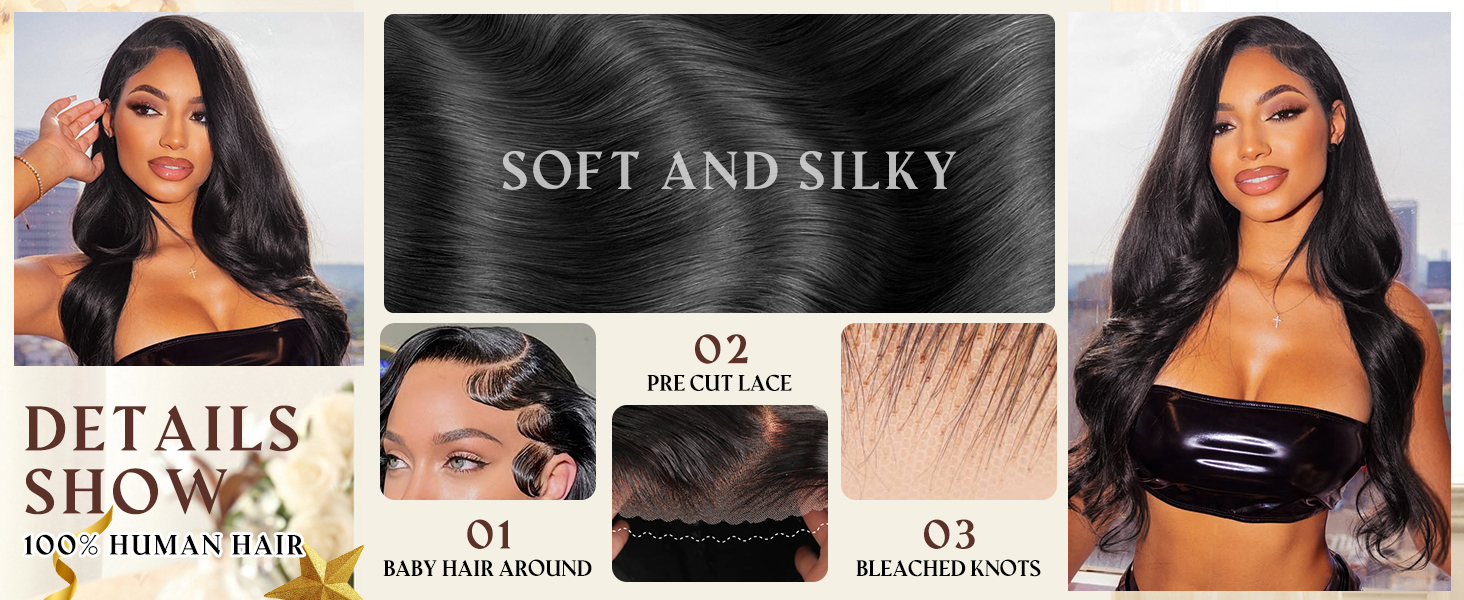 glueless wigs human hair