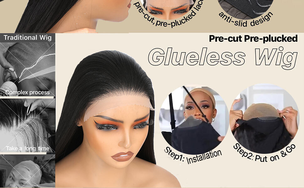 wear and go synthetic lace wig