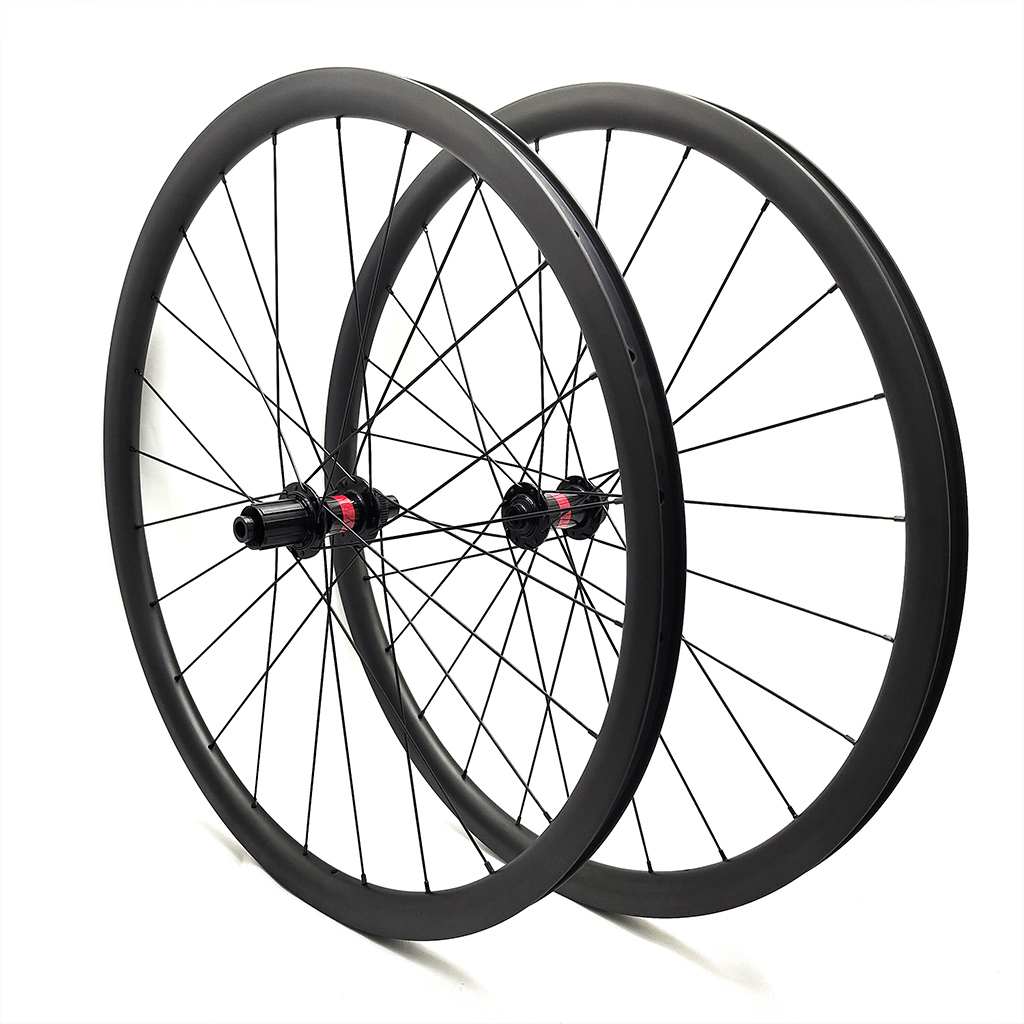 Serenadebikes 700C carbon disc road bicycle wheelset 30mmbike wheels 30mm road bike wheels