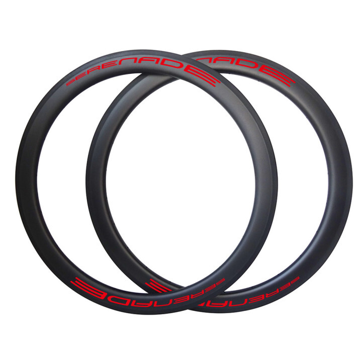 50mm depth 25mm tubeless ready 700c road bike components carbon rims