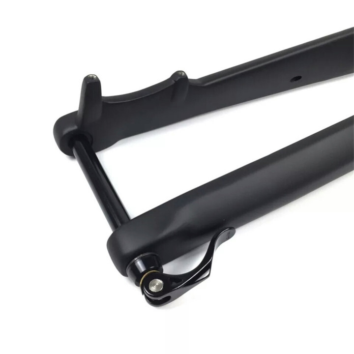 Thru axle cheap rigid fork