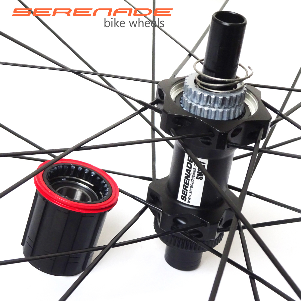 SM037 Ratchet system disc carbon road bicycle wheels 50mm wheelset
