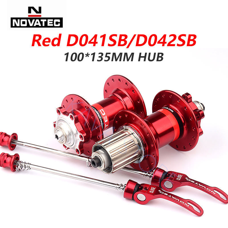 Novatec D041SB D042SB Ebike Hub Quick Release Disc Brake MTB Hubs