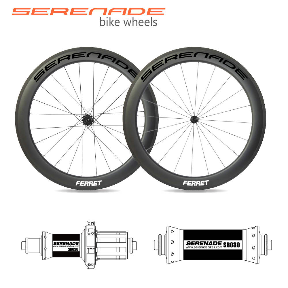 60mm 2024 carbon wheelset