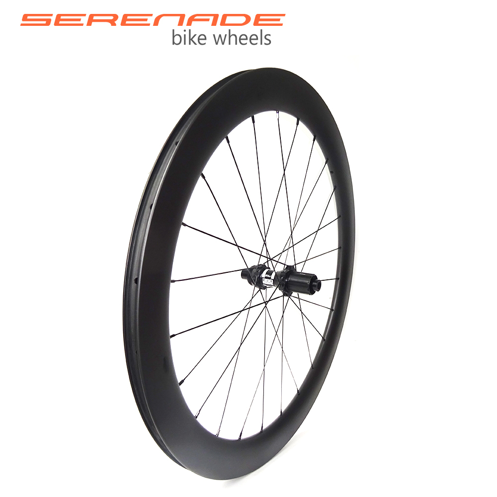 55mm deep carbon 700C 25mm wide road wheelset tubeless compatible DT350 straight-pull hubs 55mm deep carbon 700C 25mm wide road bike wheelset tubeless compatible