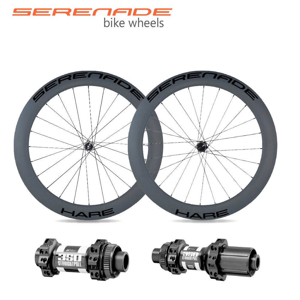 60mm deep carbon 700C 25mm wide road wheelset clincher and tubular DT350 straight-pull hubs 60mm carbon 700C 25mm wide road bike wheelset clincher and tubular tire