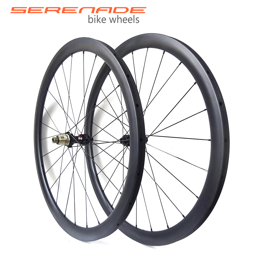 38mm clincher 700c 6 bolt disc wheels carbon road bike disk wheelset thru axle novatec d411cb-d412cb hubs Carbon road bike 38mm clincher 700c 6 bolt disc wheels d411Cb-d412Cb 