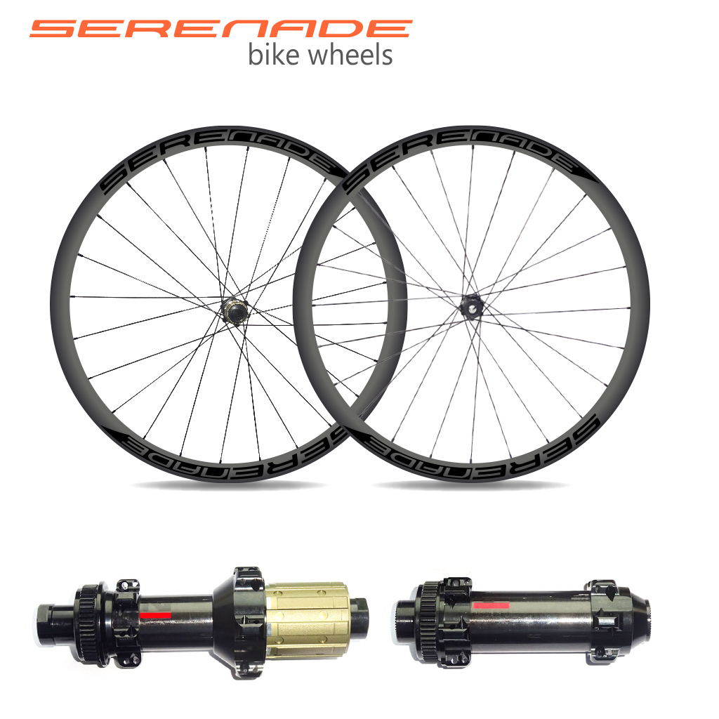 Allroad | Gravel Pro Carbon Road Bike wheels 35mm deep 31mm wide tubeless rim with Boost hub Boost Allroad Gravel carbon road bike wheel set 35mm hookless tubeless