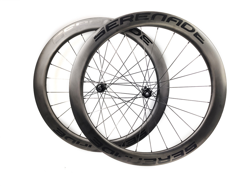 Design for Road Gravel All-road bicycle 55mm carbon bike wheelset Unbearable To Watch Aero 31mm Wide 55mm Gravel Carbon Fiber Wheelset
