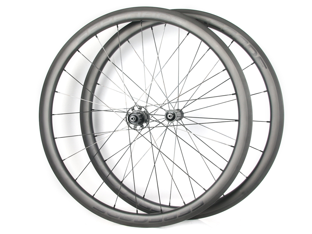 700C 38mm Depth Carbon Tubeless Bike Rims Ratchet System 36T Bicycle Wheel Hub Serenade 38mm Tubeless Carbon Road Bike Wheelsset Ratchet 36T Hub 