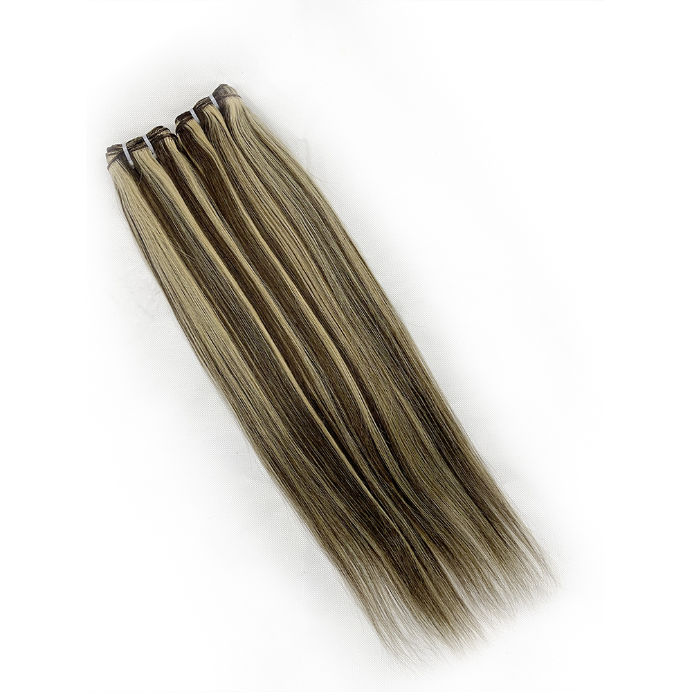 Bone Straight Human Hair Lace Wig,P4/27 Real Lace 20 Inch Straight Human Hair Frontal Color Wig,Brazilian Hair Highlight Wig  