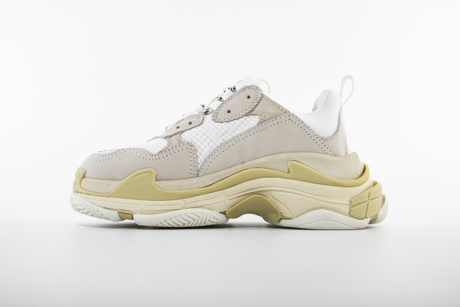 balenciaga triple s white second hand