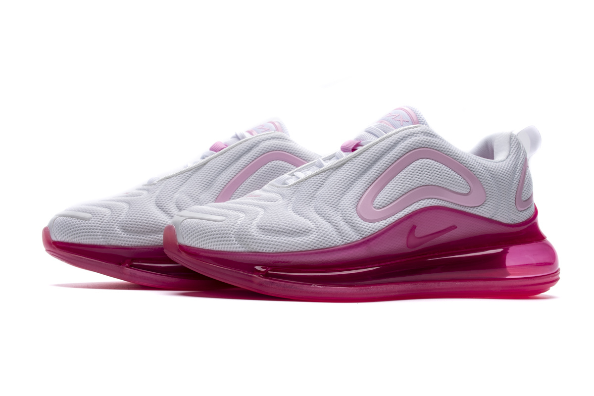 Brandsneakertwins Budget Quality Nike Air Max 720 White Pink Rise Laser Fuchsia (W) AR9293-103 