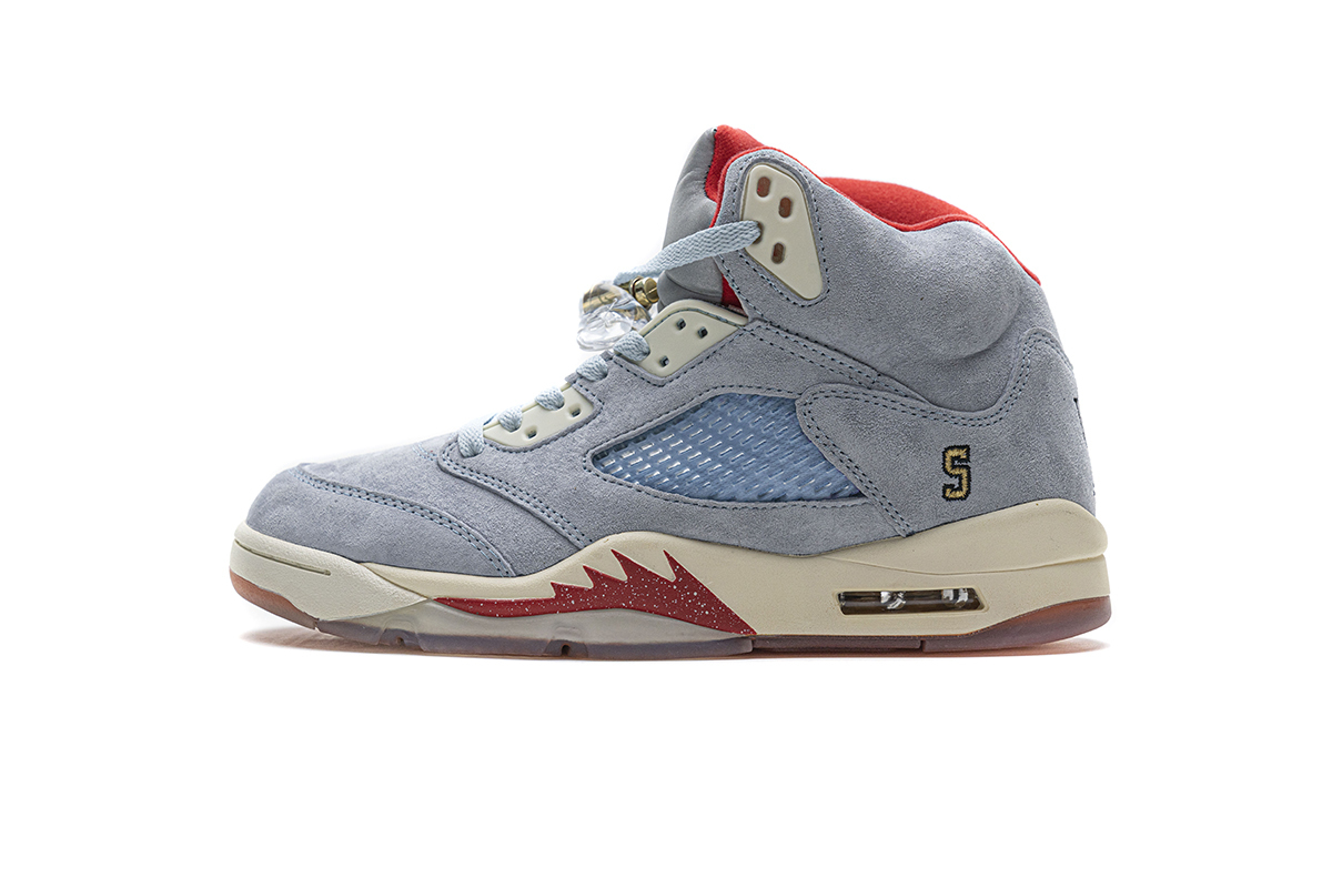 Trophy Room x Air Jordan 5 Retro 'Ice Blue' - SneakerCool.com
