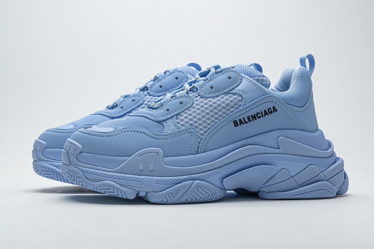 Brandsneakertwins Top Quality Balenciaga Triple S Light Blue (W) 524039 ...