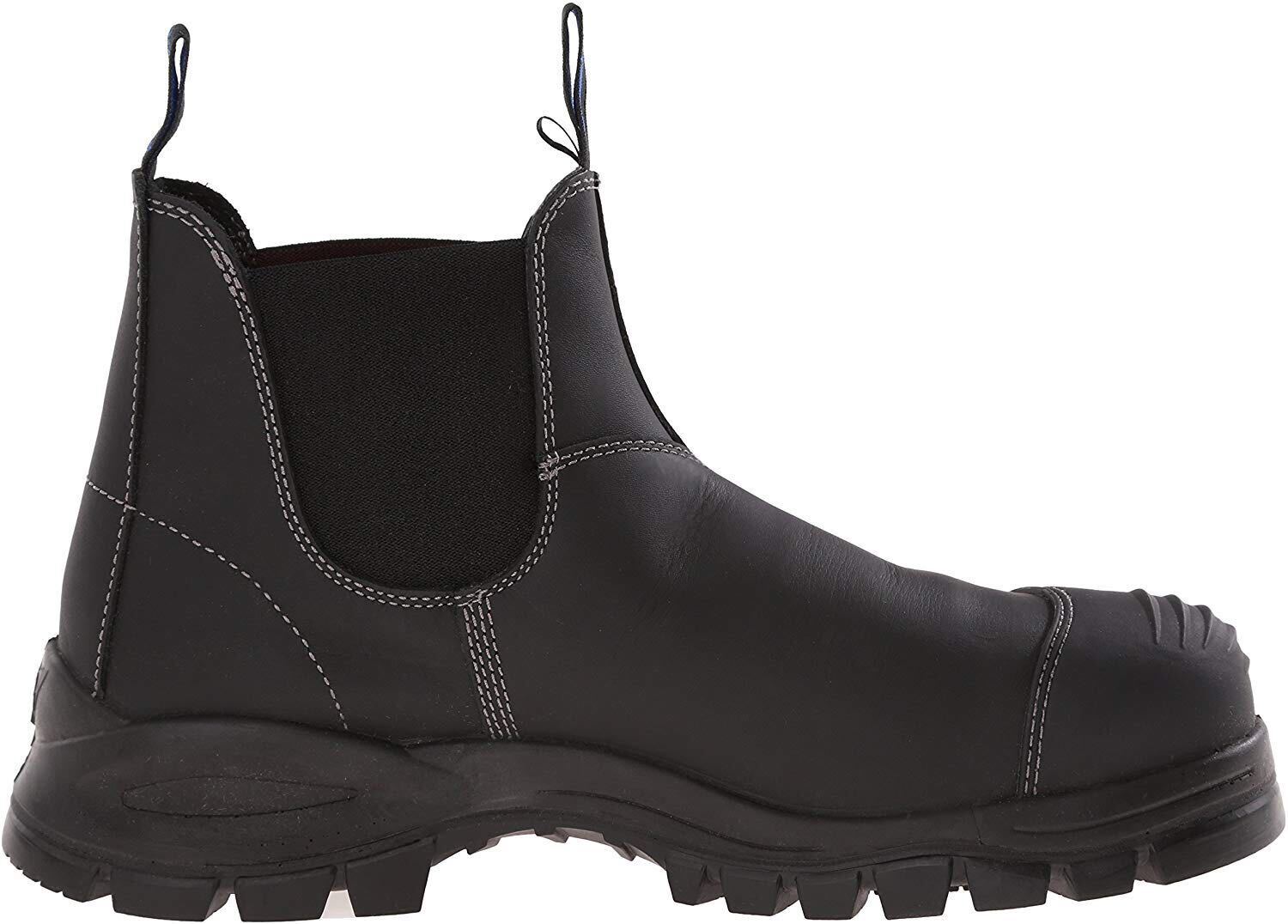 Best Blundstone 990 Black Elastic Sided Safety boots at workwear corner