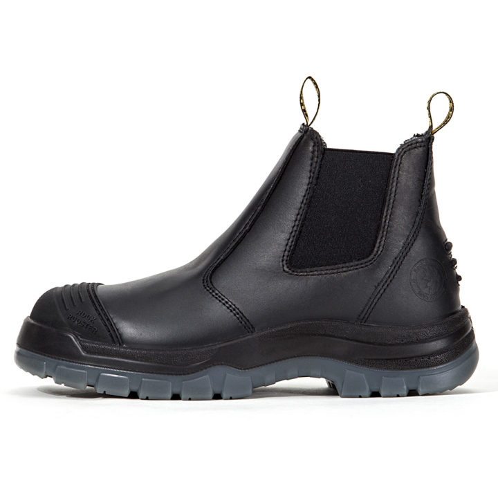 ROCKROOSTER Men's Pull On Steel Toecap Slip-Resistant Work Boots Bakken ...