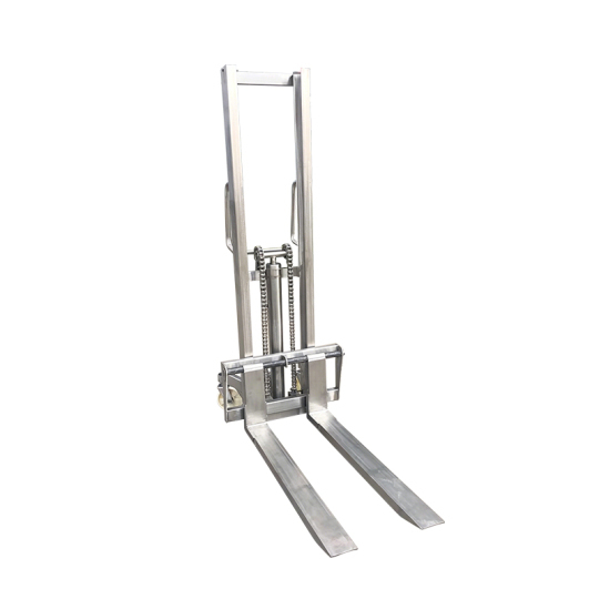 304 Stainless Steel Pallet Truck, Manual Lift, Hydraulic Forklift