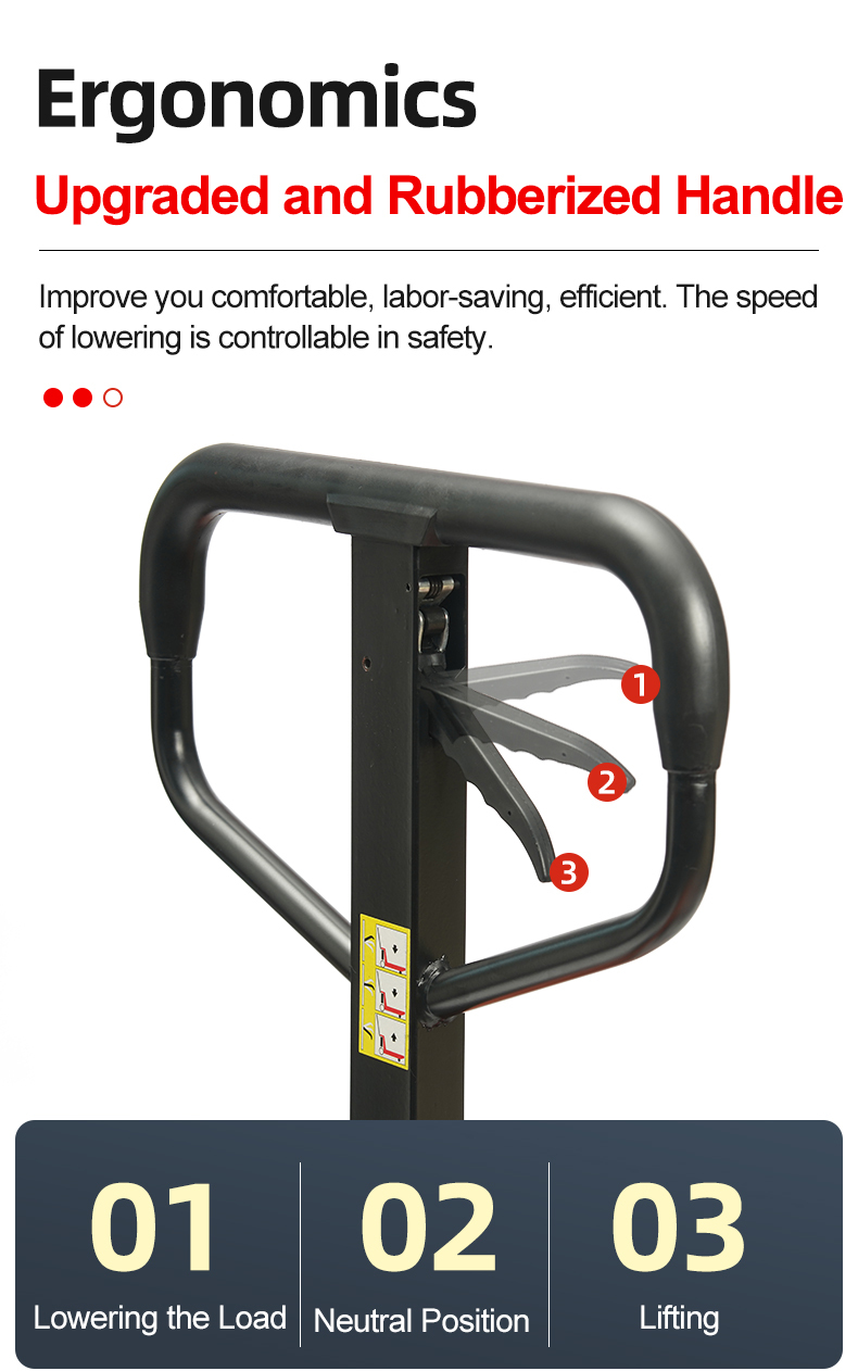 SINOLIFT NPT Serise Capacity Load 1000Kg Rough Terrain Pallet Truck