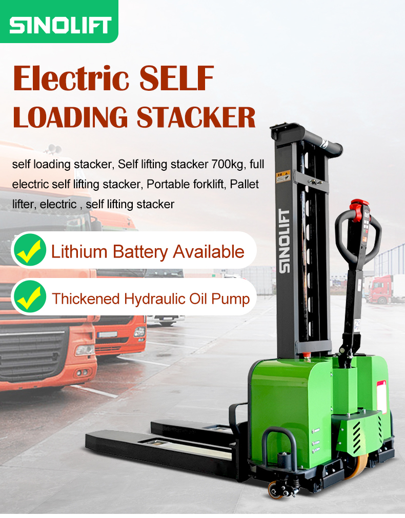 SINOLIFT ZSL Series electric Self Loading Stacker