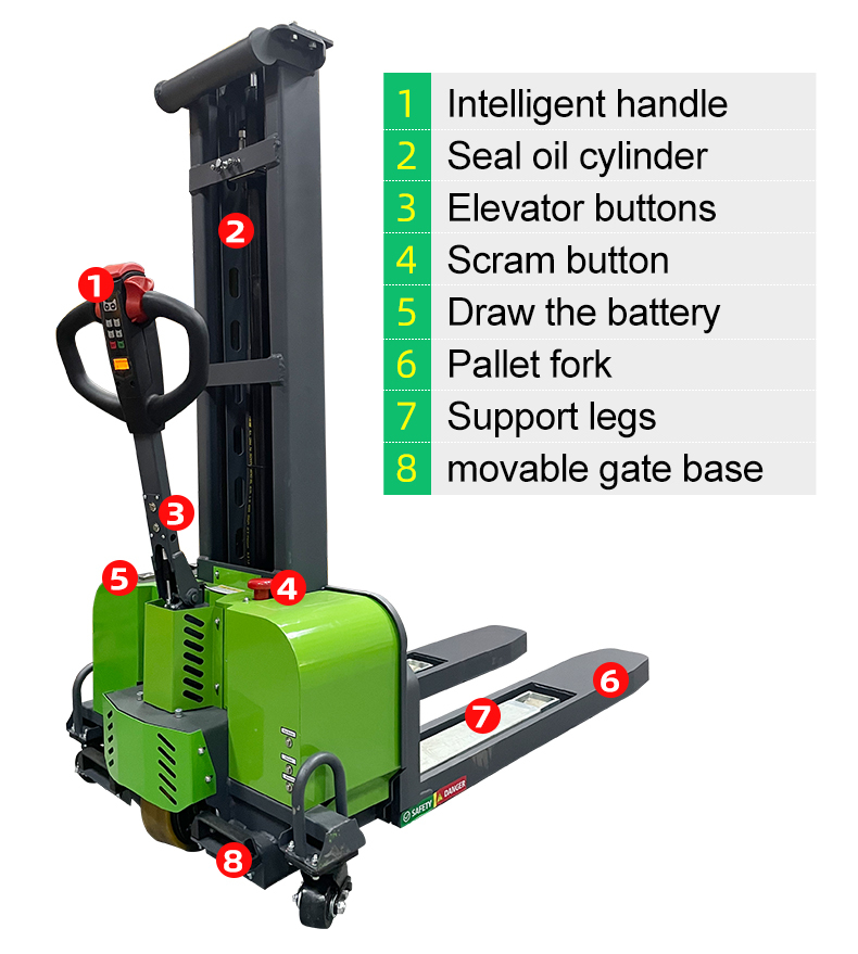 SINOLIFT ZSL Series electric Self Loading Stacker