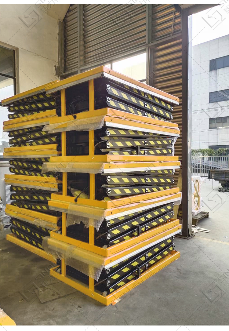 SINOLIFT HT Series Three Shear Small Hydraulic Scissor Electric Lift Tables Scissor Lifting Platform