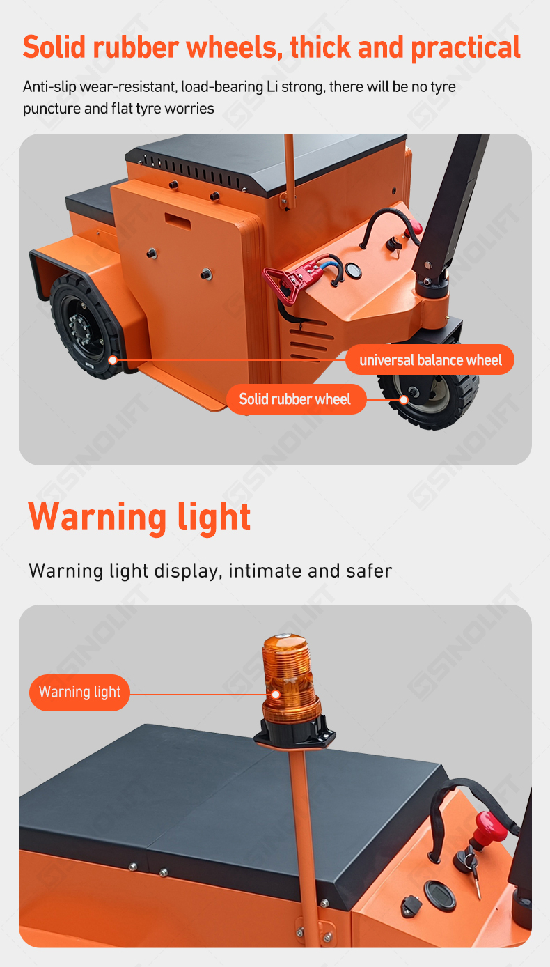 sinolift ML1500 airport Strong stability electric tow tractor