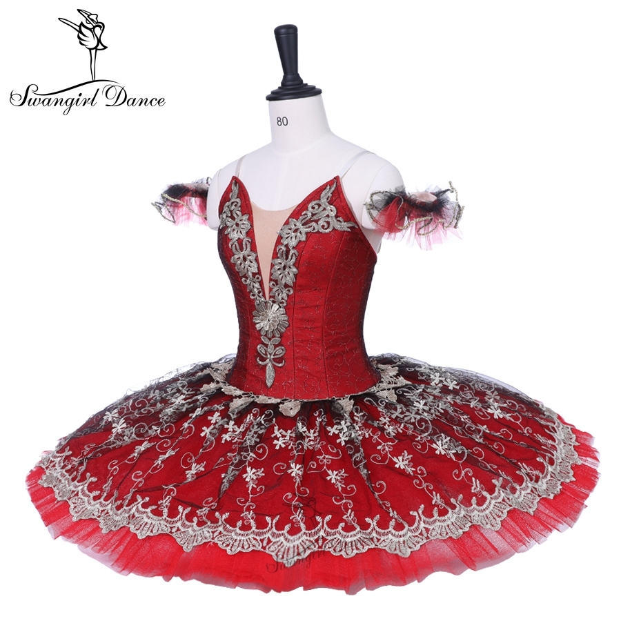 red ballet dress