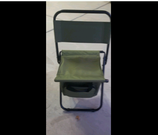 LEADALLWAY Fishing Chair with Cooler Bag and Fishing Rod Bag