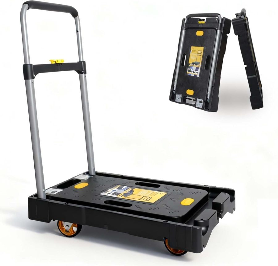 LEADALLWAY Heavy Duty Folding Platform Hand Truck Review: 300 lbs Capacity, 3 Height Adjustments & Non-Slip Surface