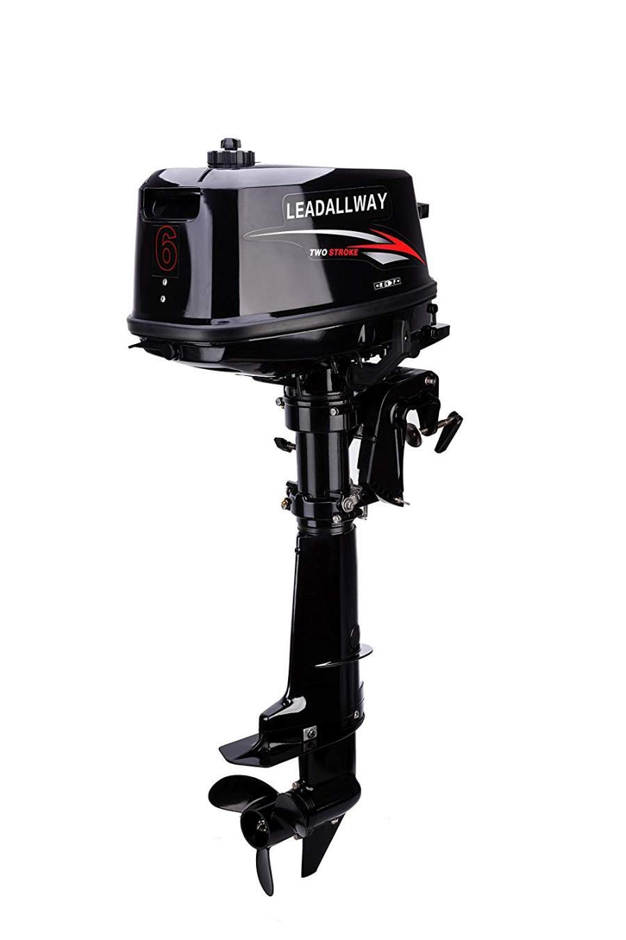 New marine engines - T6.0HP 2 Stroke Outboard Motors Fishing Boat Power