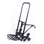 LEADALLWAY Stair Climbing Cart Heavy Duty 330lb Capacity,All Terrain Portable Folding Stair Climber Hand Truck with 8 Wheels Suitable for Small Refrigerators Washing Machines