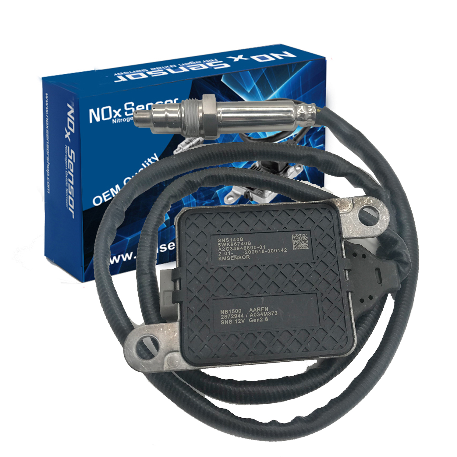 3687930RX Nitrogen Oxide Sensor 5WK9 6740B fit 13-18 Cummins