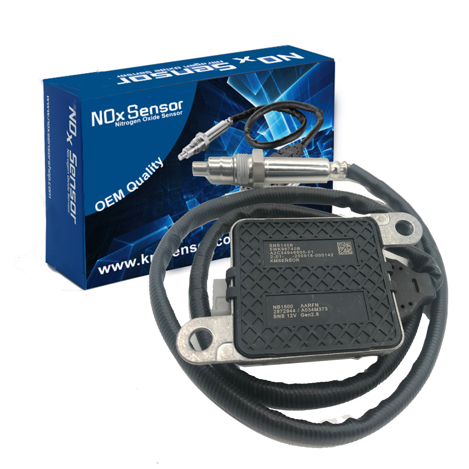 ゆめページ 3687930RX Nitrogen Oxide Sensor 5WK9 6740B fit 13-18 Cummins