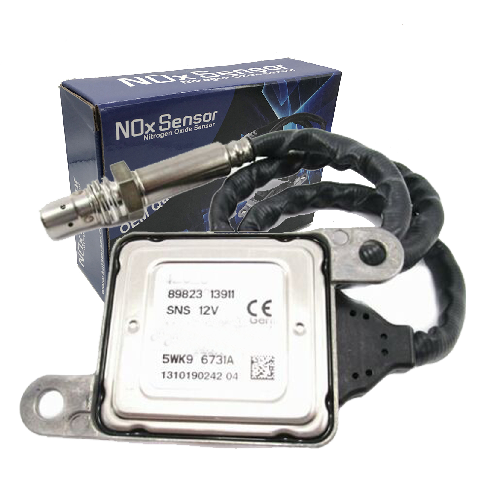 kmdiesel 5WK9 6731A Nitrogen Oxide Sensor Nox Sensor 8982313911 Fits Isuzu NRR NQR NPR-HD NPR Diesel 10-13 