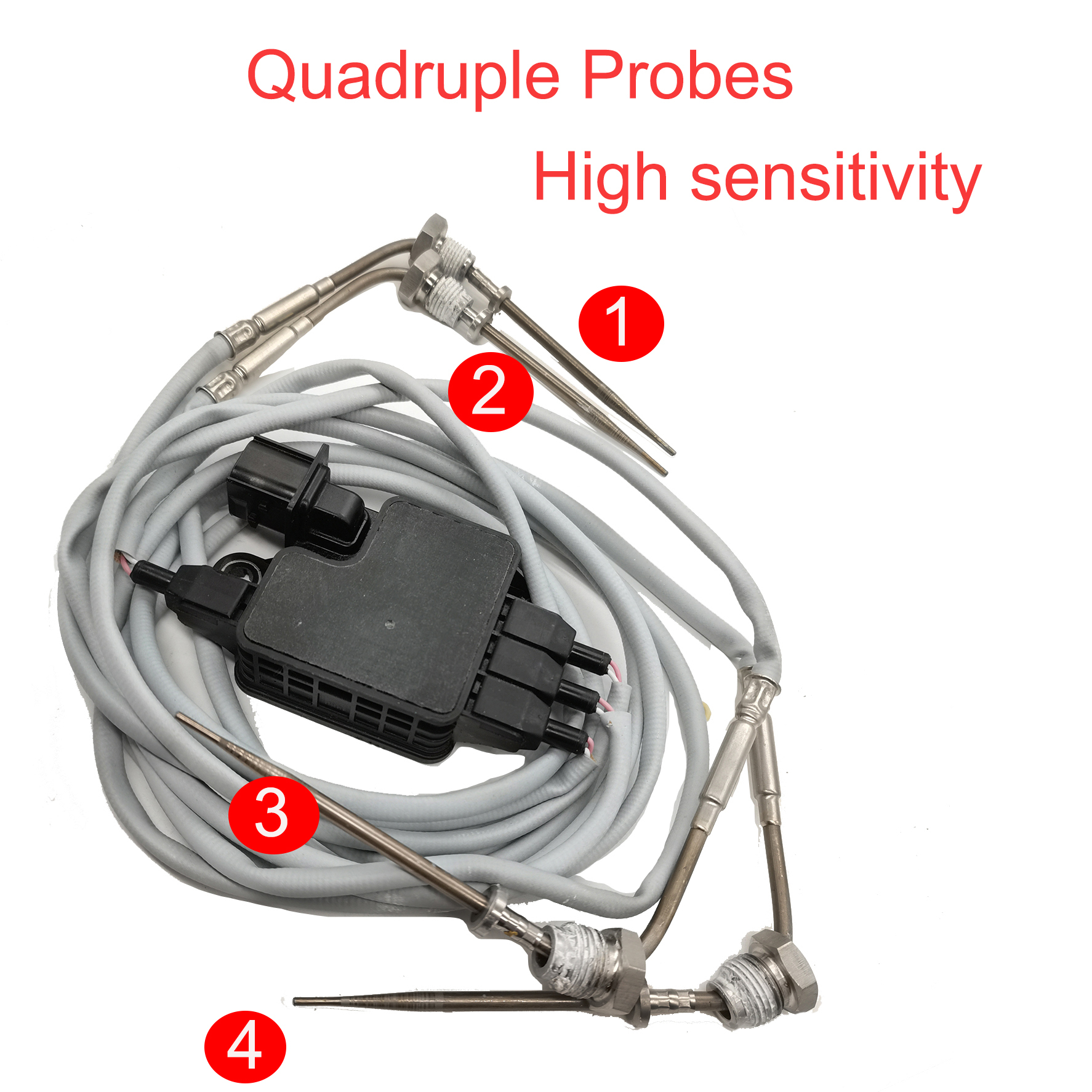 4384578 Exhaust Gas Temperature Sensor DEF EGT NOS Sensor Quadruple