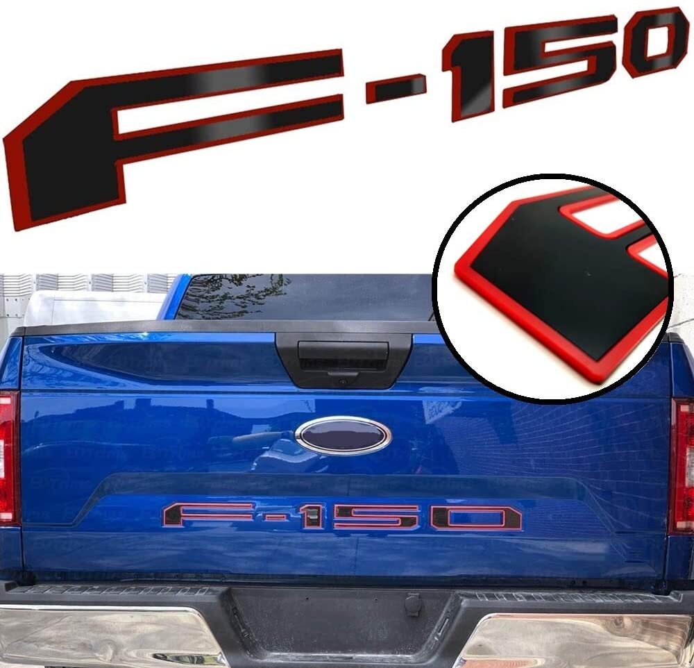 Tailgate Letters 2019 FORD F-150 VINYL DECALS STICKER INSERTS INLAYS F150 2020 E F150 Accessories - Foto 6