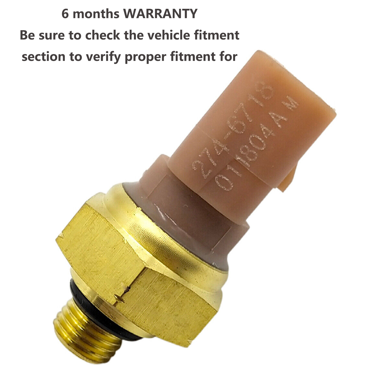 2746718 Fuel Oil Pressure Sensor 2746718 Fits Cat 349D 365C 385C C11