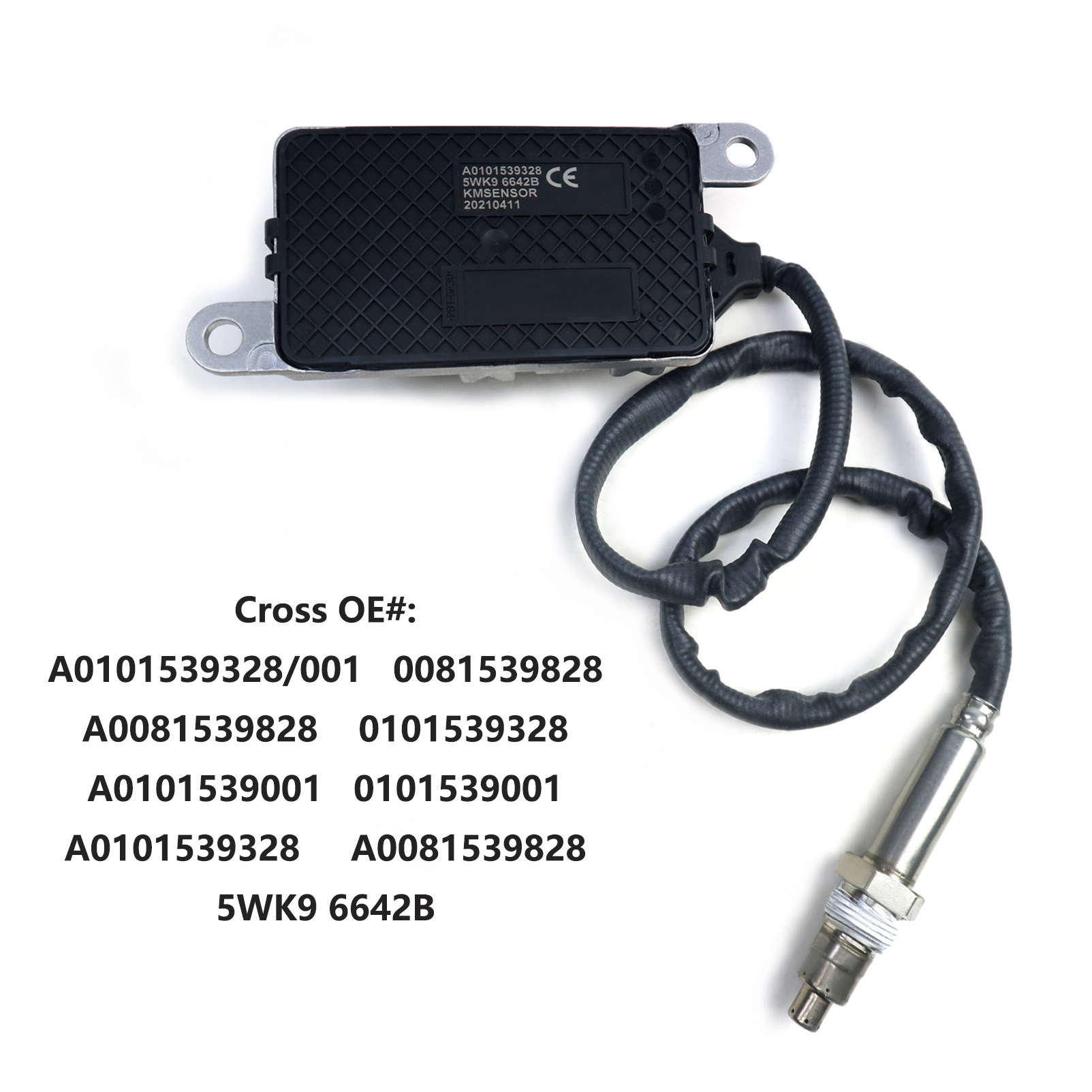 【韓国OEM】 Angular One 15P エボナイト A0101539328 upstream Nitrogen Oxide Sensor Nox 5WK9 6642B