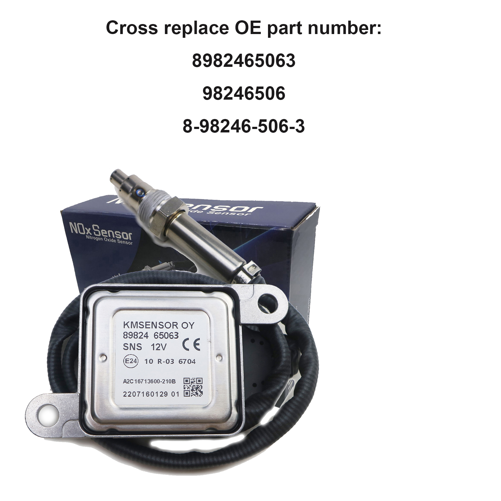 kmsensor8982465063 Nitrogen Oxide Sensor NOX Sensor 8-98246-506-3