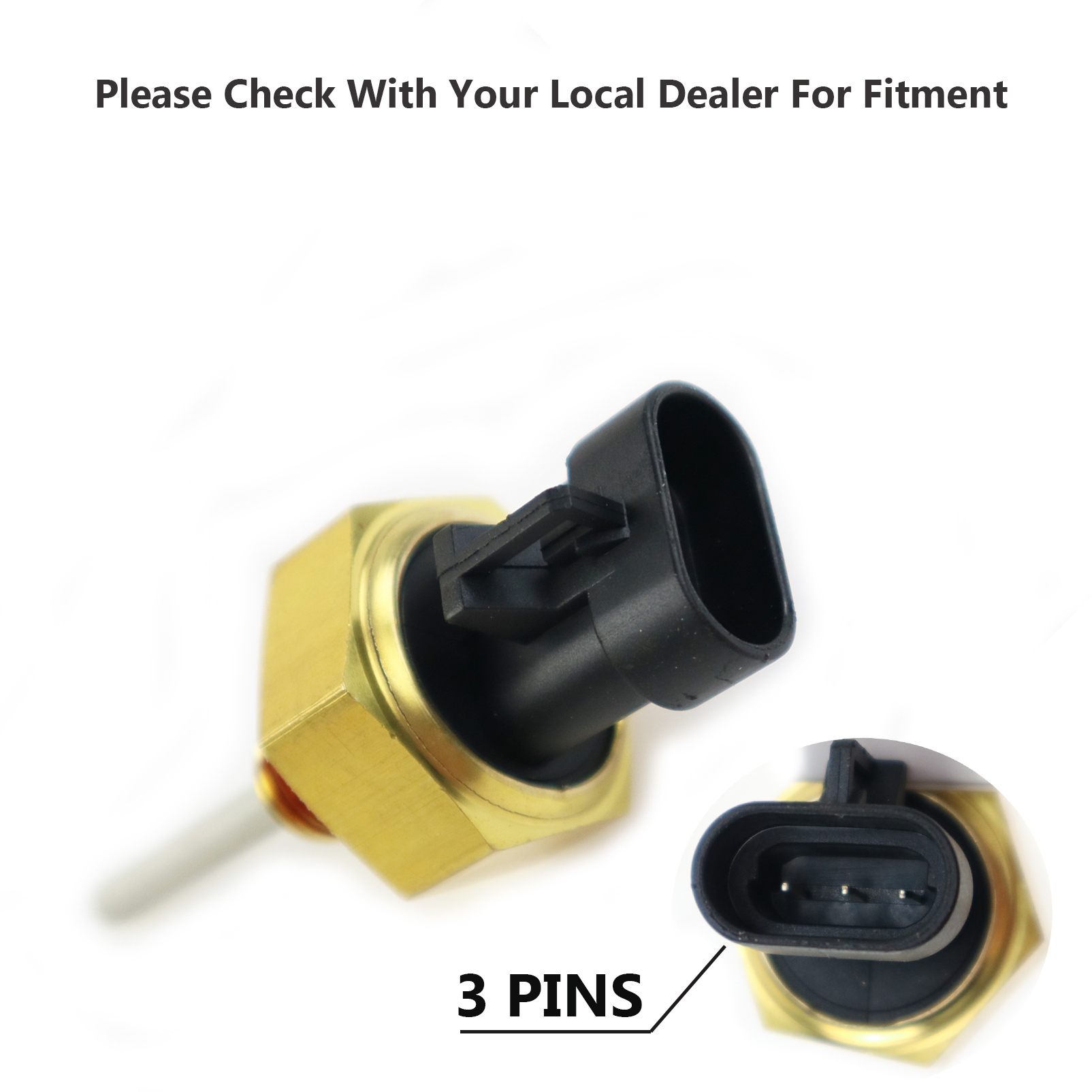 4383933 Temperature Sensor Sender Low Coolant Sensor For Cummins