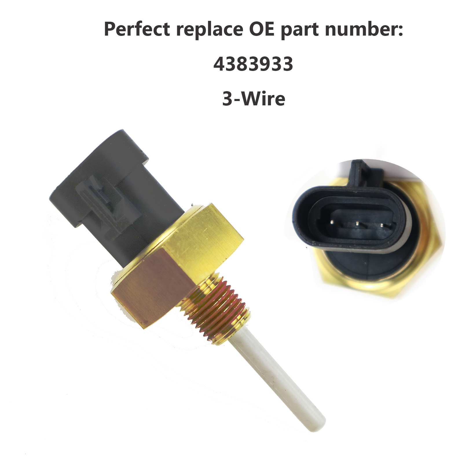はる連絡ページ 4383933 Temperature Sensor Sender Low Coolant Sensor For Cummins