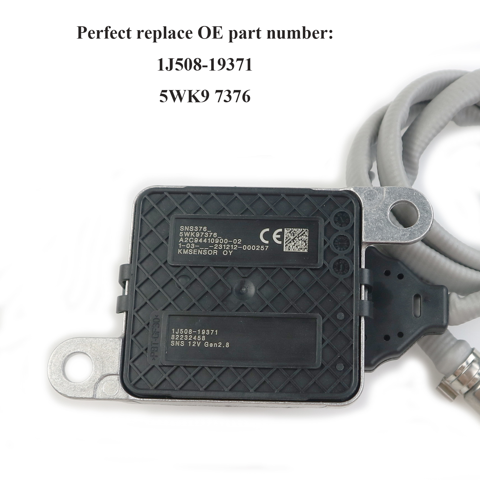 kmsensor 1J508-19371 Nitrogen Oxide Sensor nox sensor 5WK9 7376 fits ...