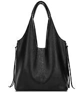 Womens Tote Bag genuine leather Satchel Handbags Super soft boho Shoulder purse Large Capacity