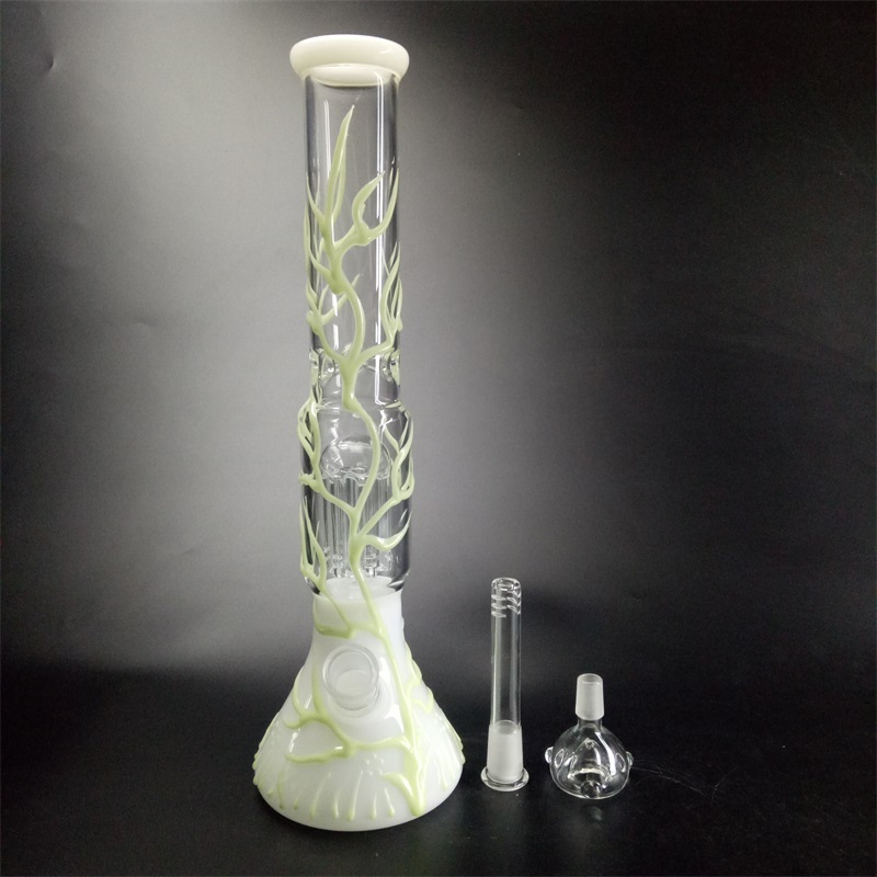 Cost Effective Milky Beaker Flame Glass Bongs Glow In The Dark Straight Water Pipes Gb 701 For - Glow In The Dark Glass Bongs Cost Effective Milky Beaker Flame Glass Bongs Glow In The Dark Straight Water Pipes Gb 701 For - Glow In The Dark Glass Bongs