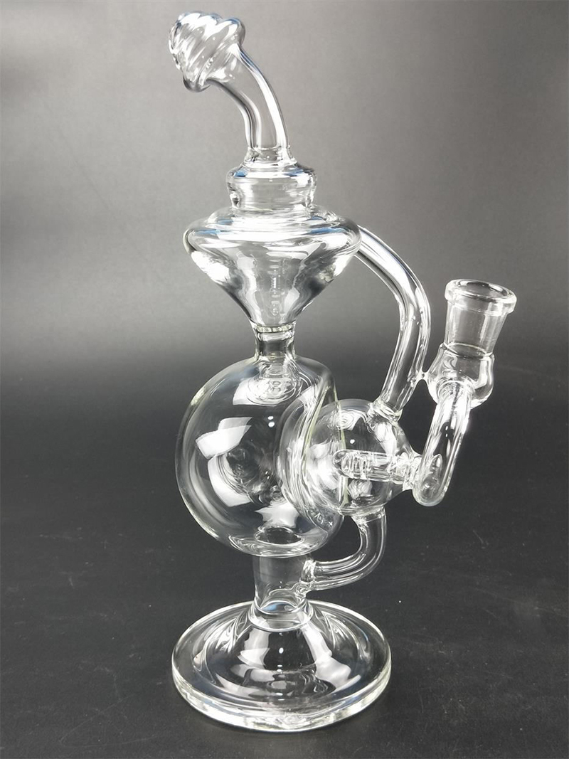 recycler glass bong