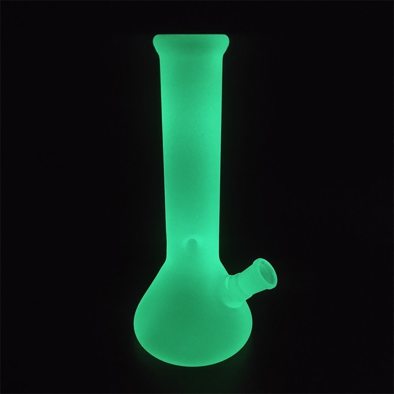 New 9 8 Inch White Beaker Glass Bong Glow In The Dark Gb 781 For Clearance - Glow In The Dark Glass Bongs New 9 8 Inch White Beaker Glass Bong Glow In The Dark Gb 781 For Clearance - Glow In The Dark Glass Bongs