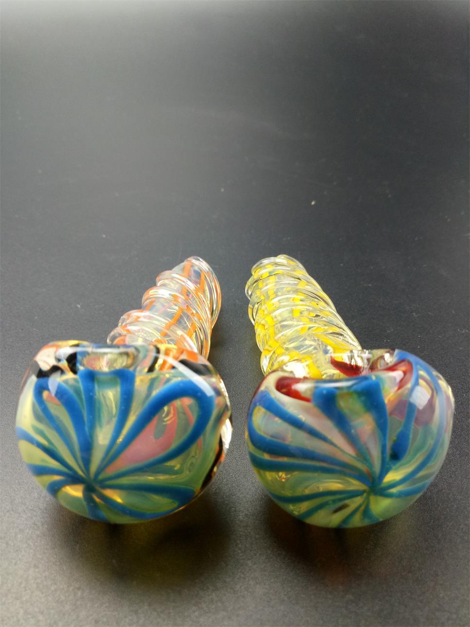 Smoking Blown Glass Hand Pipes Cheap 7cm Glass Tobacco Bowl Spoon Pipes ...