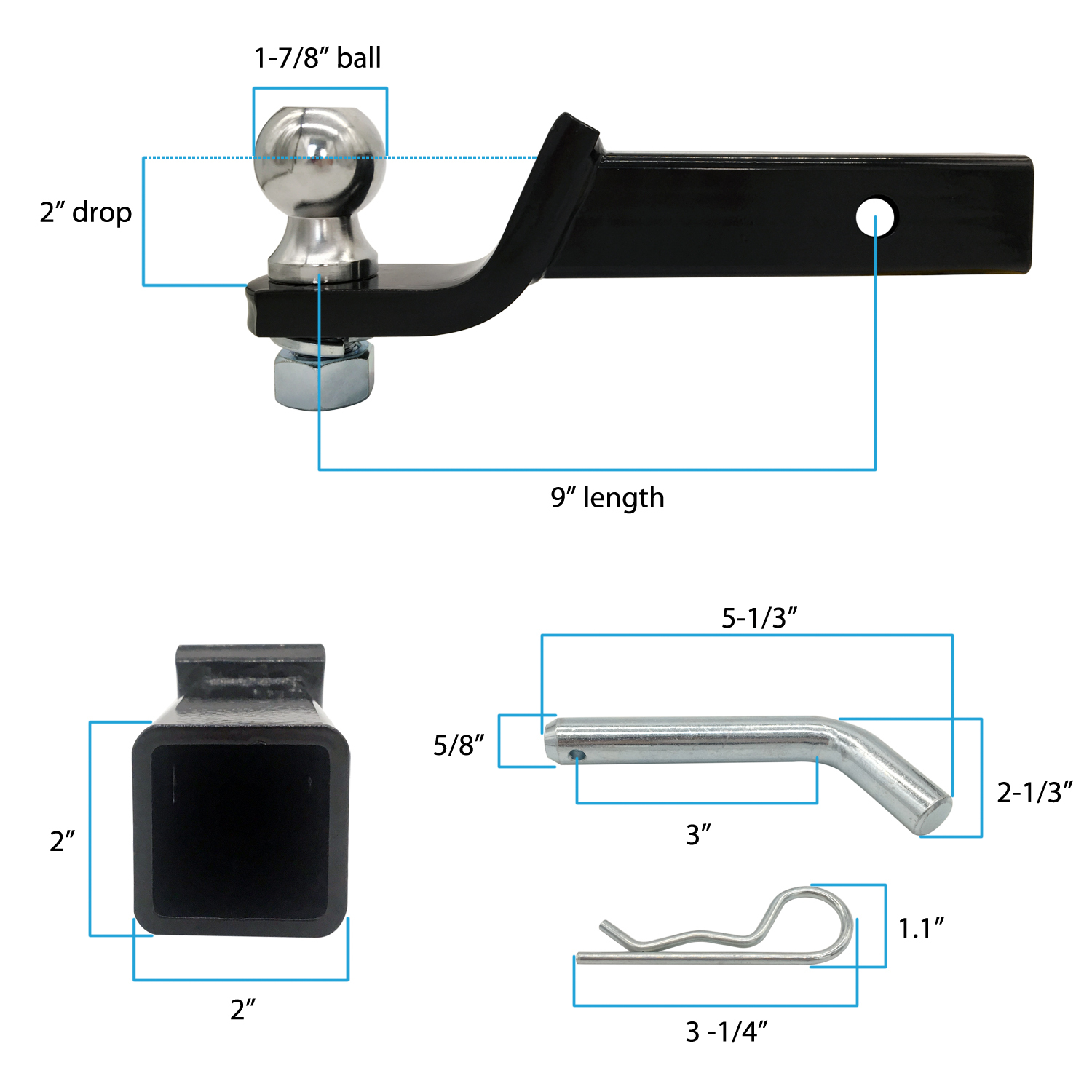 1 7 8 ball hitch 1 7 8 ball hitch